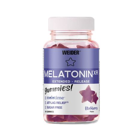 WDE - MELATONIN XR, 60 gummies